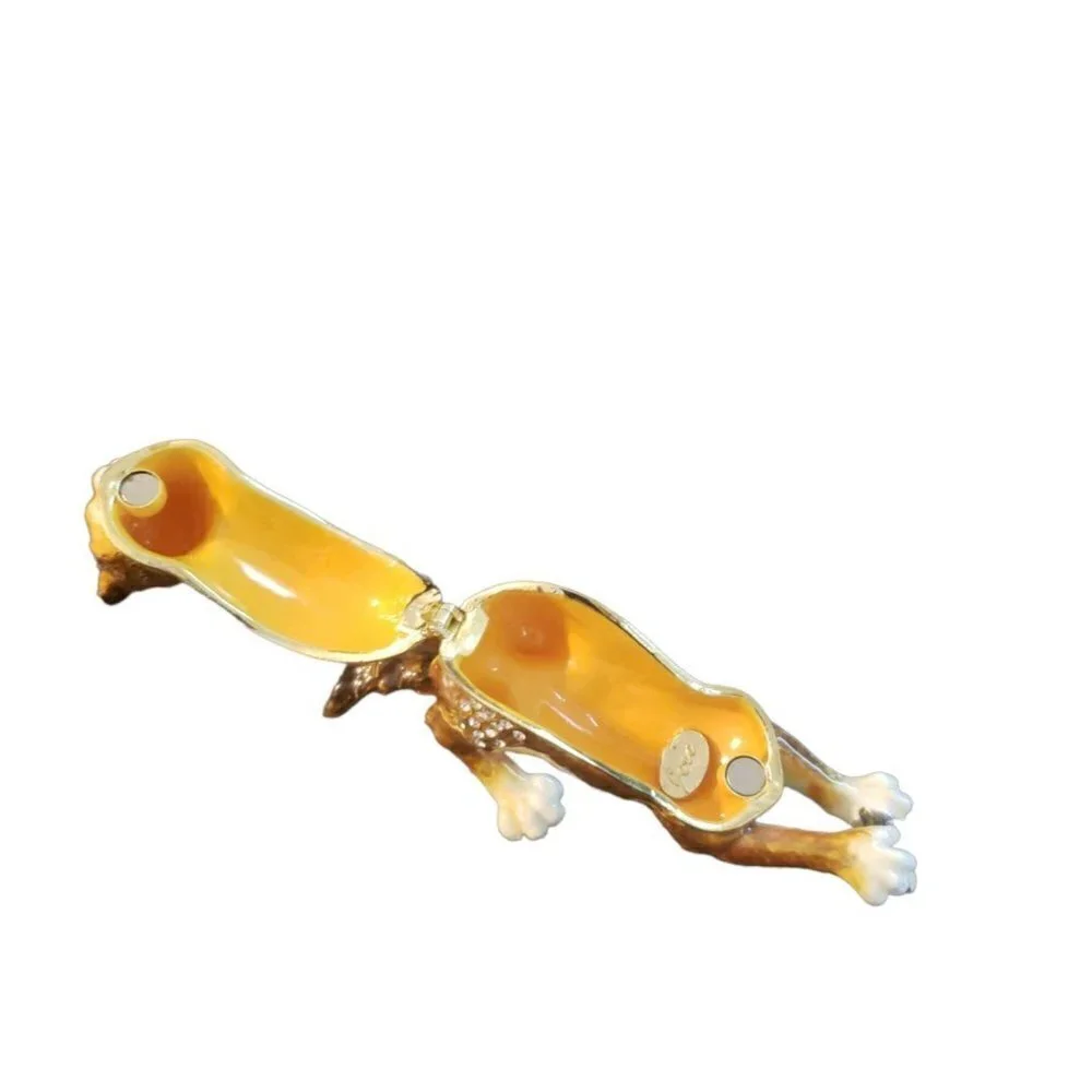 Jere jewelry cat box trinkets holder Cat and mouse